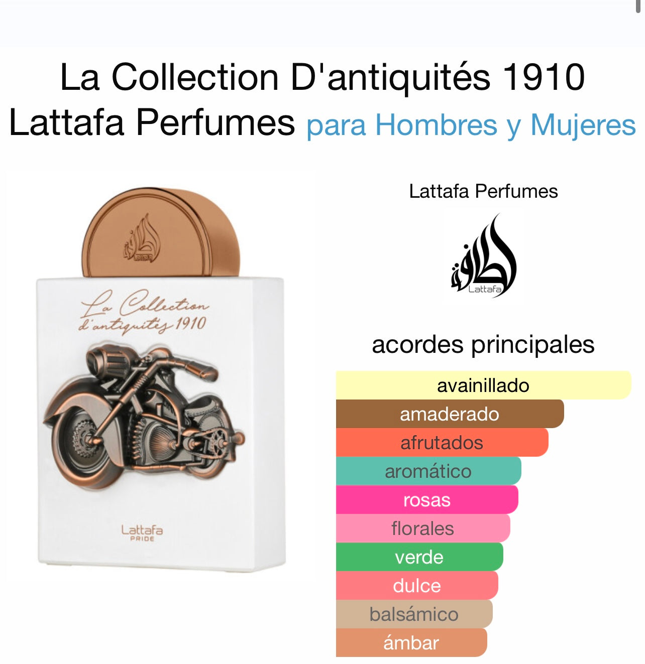 La Comlection D’antiquités 1910 Lattafa Pride Lattafa PRIDE