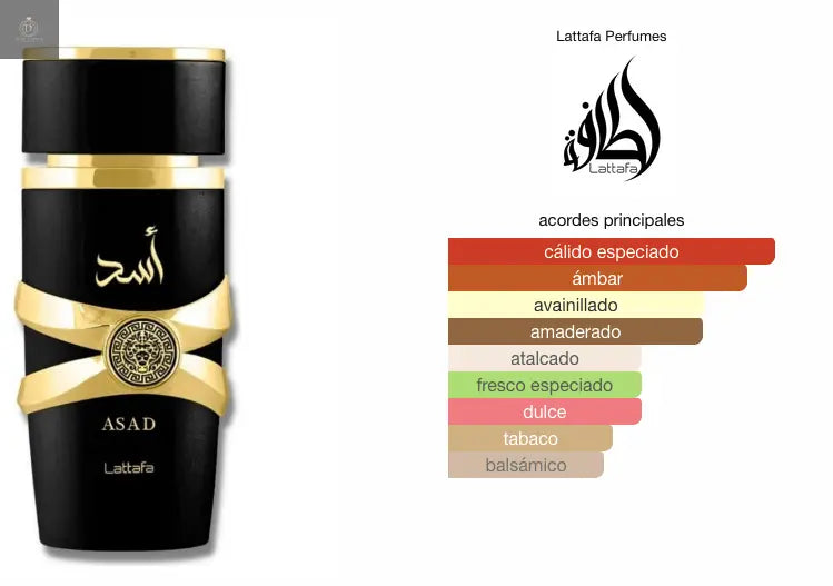 ASAD LATTAFA 100 ML - YARA hombre Lattafa- Eau de Parfum Made in Dubai - Dubai Essence