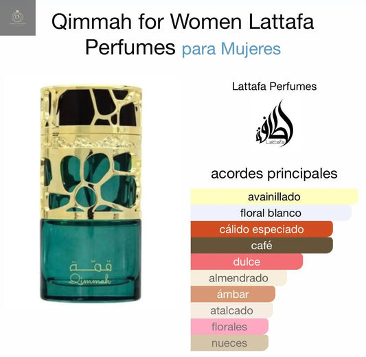 QIMMAH Mujer 100 ml - LATTAFA - Eau de parfum - Dubai Essence