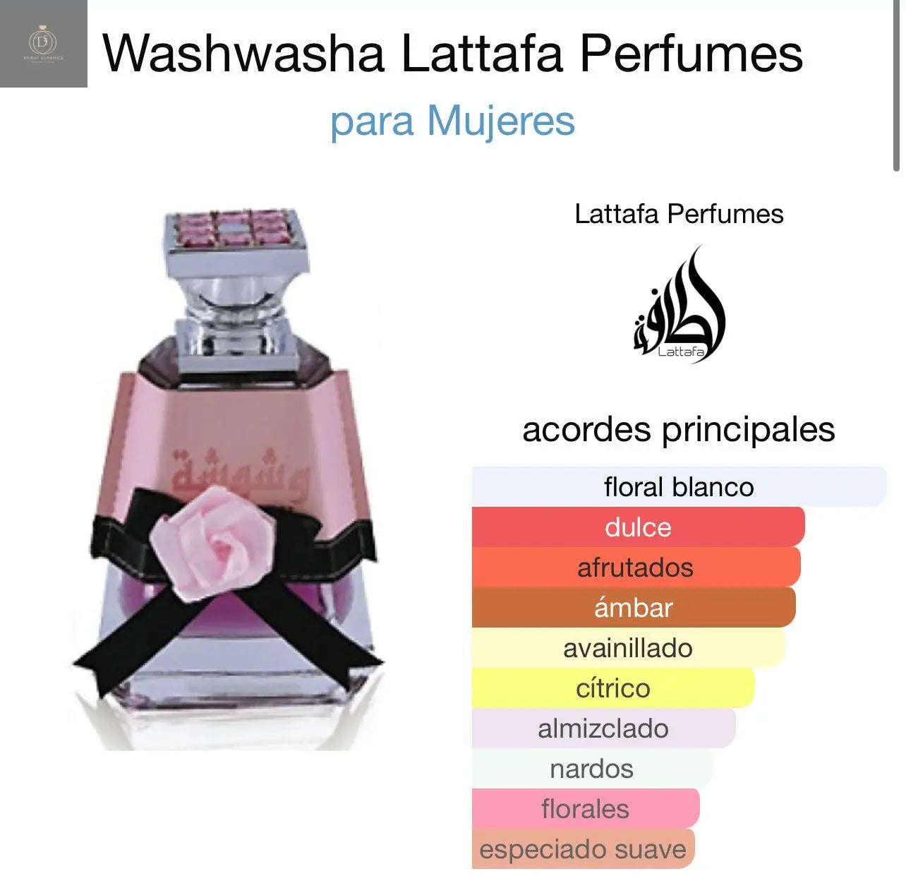 Washwashah - Ard Al Zaafaran 100ml - Lattafa - Dubai Essence