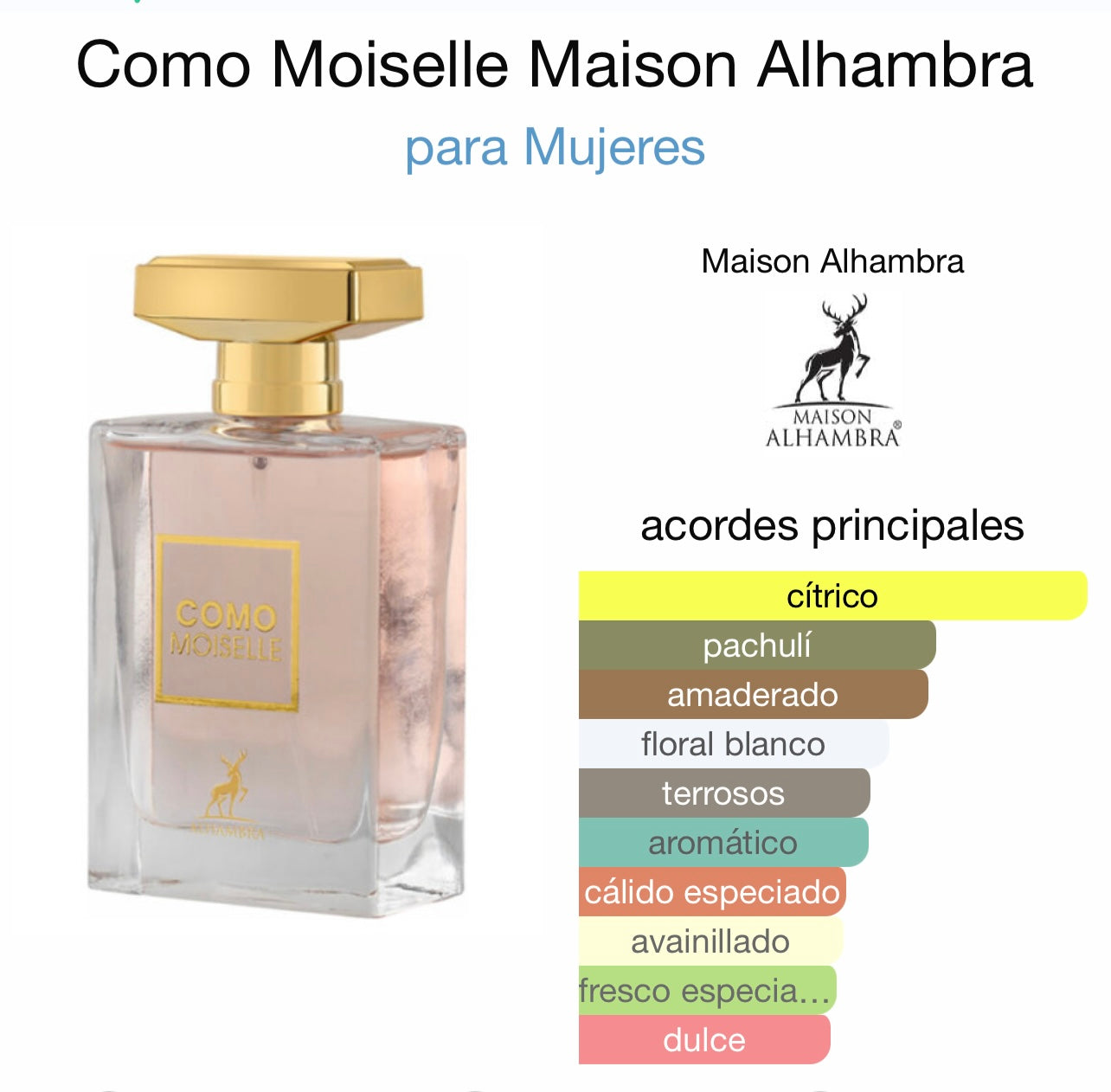 Como Moiselle Maison Alhambra MAISON ALHAMBRA