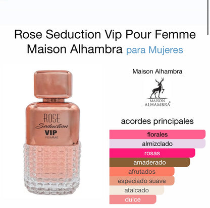 ROSE  SEDUCTION Maison Alhambra 100 ML MAISON ALHAMBRA