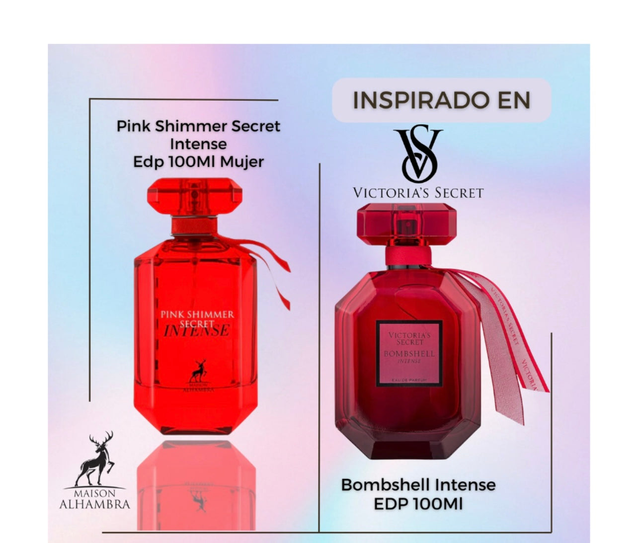 Pink Shimmer Secret Intense Maison Alhambra MAISON ALHAMBRA