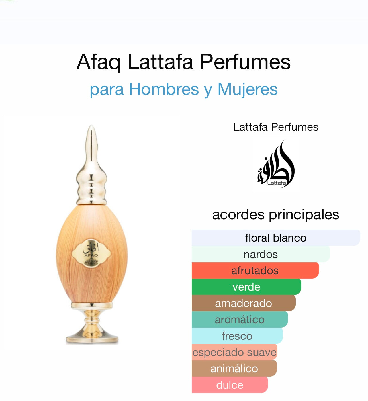 Afaq Lattafa Perfumes Lattafa PRIDE