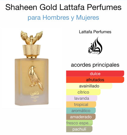 Shaheen gold Lattafa Pride - 100 ml - Dubai Esencias