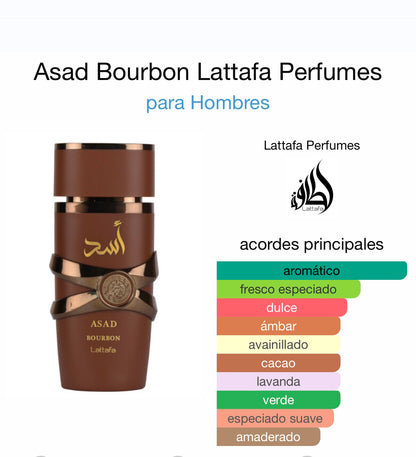 Asad Bourbon Lattafa Perfumes L A T T A F A