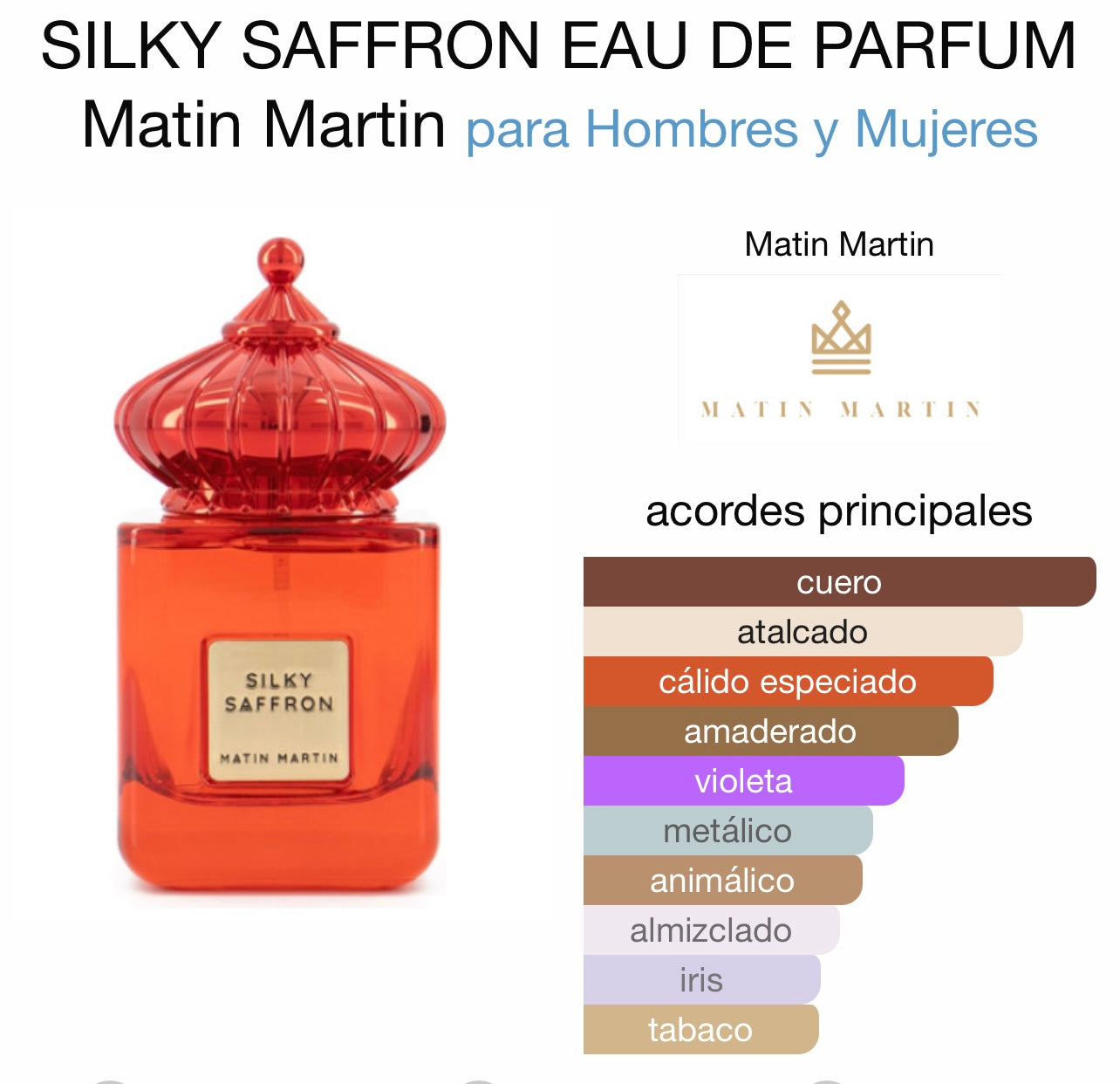 Silky Saffron MATIN MARTIN
