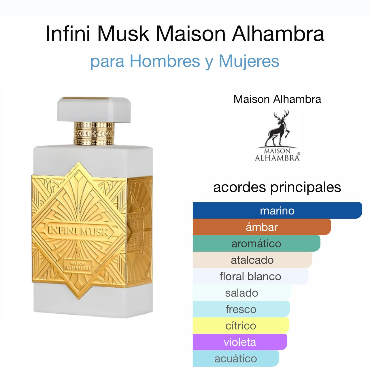 Infini Musk Maison Alhambra