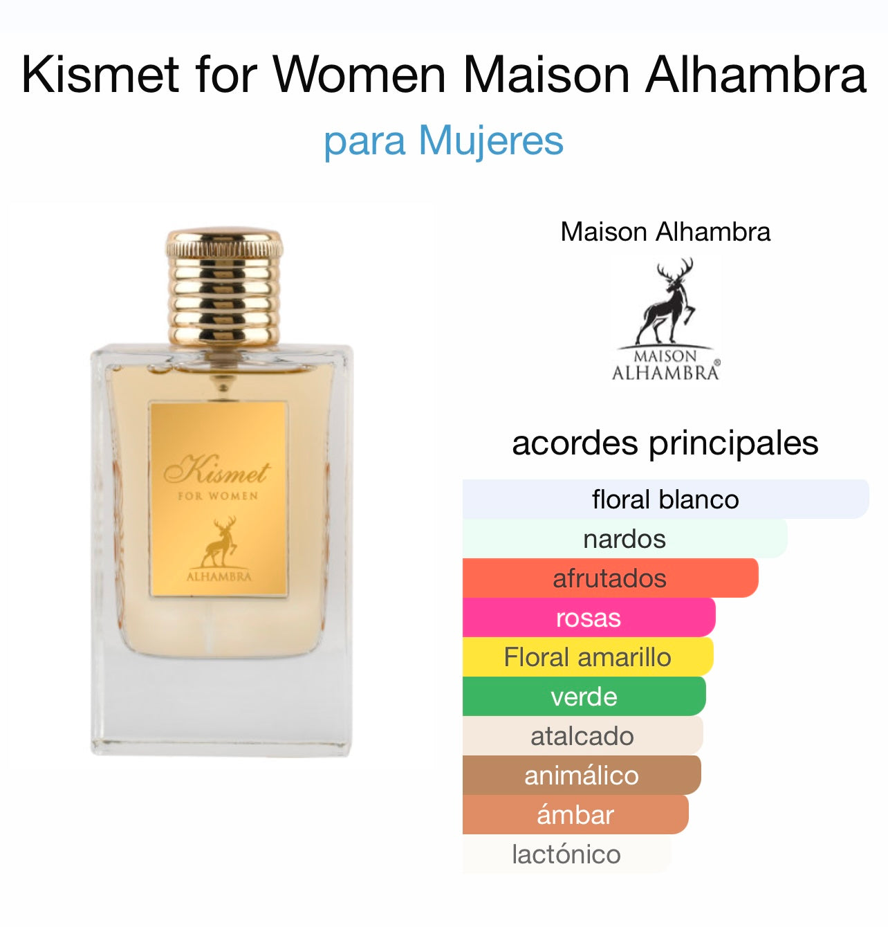 Kismet FOR Women Maison Alhambra