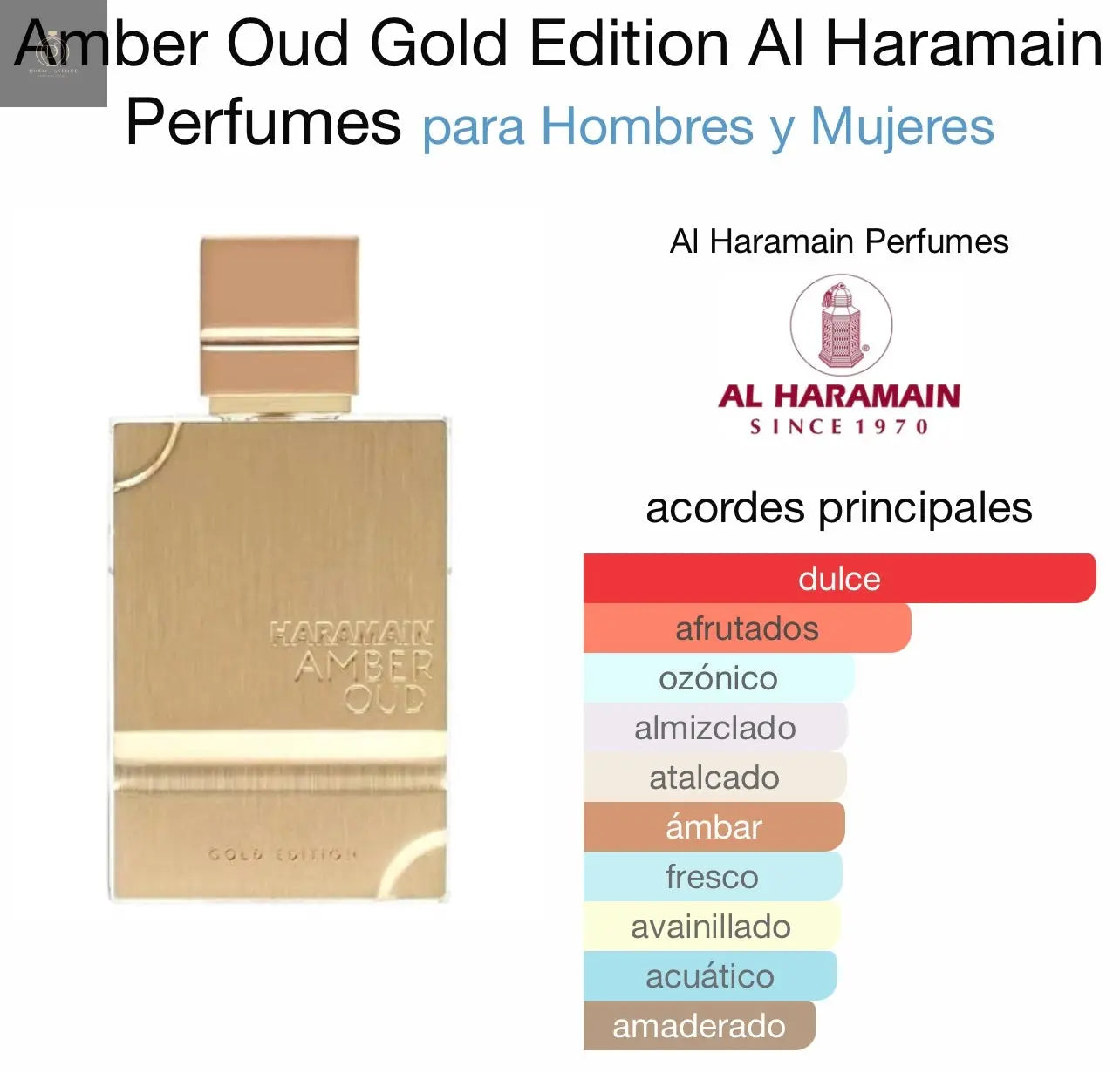 AL HARAMAIN AMBER OUD GOLD EDITION 120 ml Al haramain