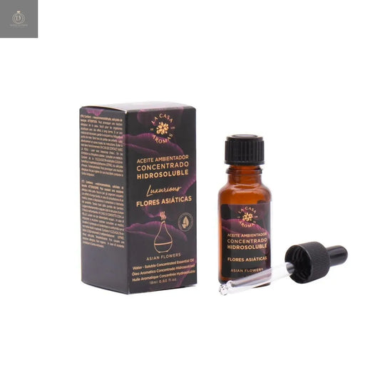 Aceite Hidrosoluble Luxurious Flores Asiáticas, 18ml - La casa de los Aromas - Dubai Esencias