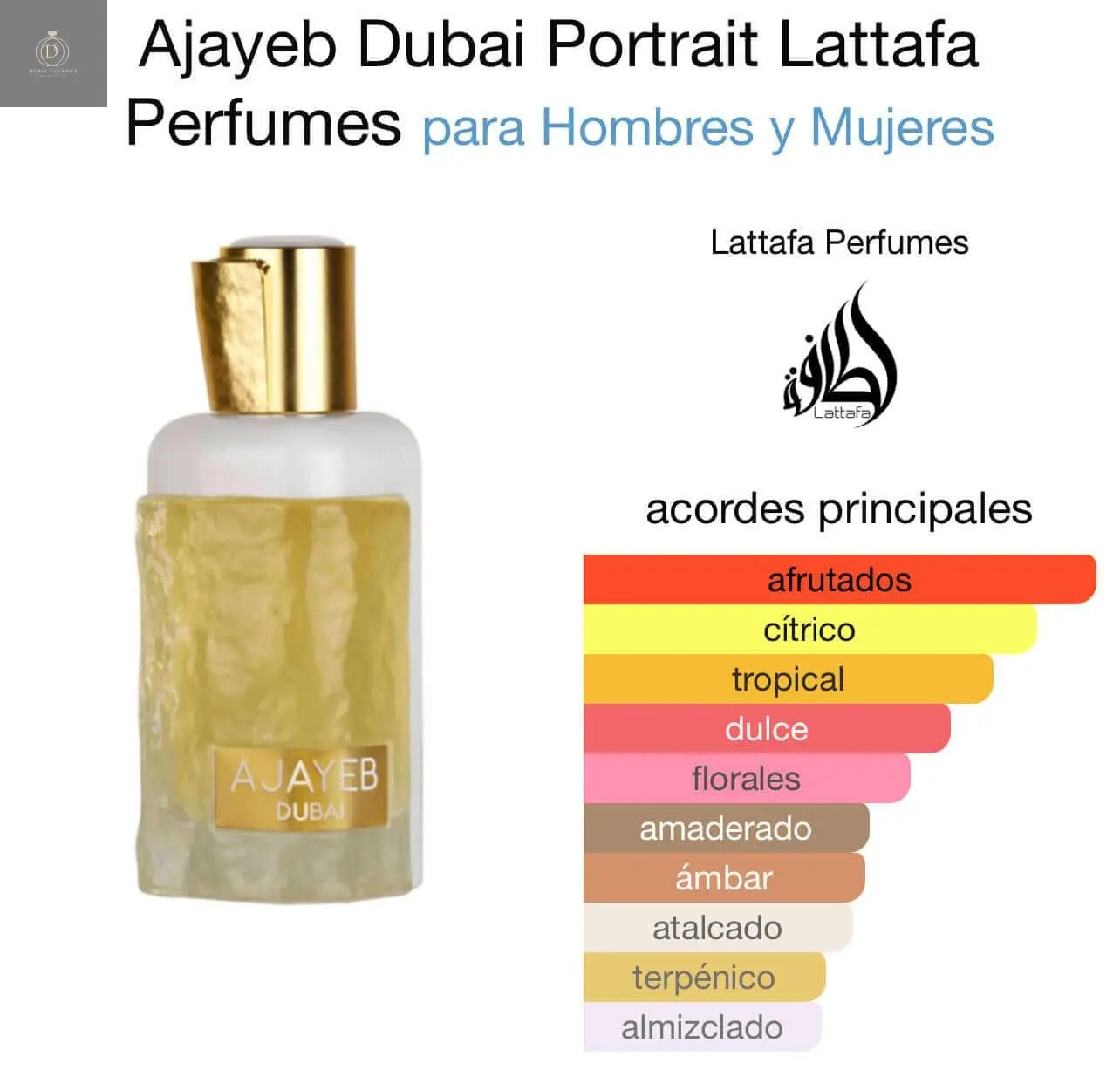 Ajayeb Dubai Lattafa 100 ml - Dubai Esencias