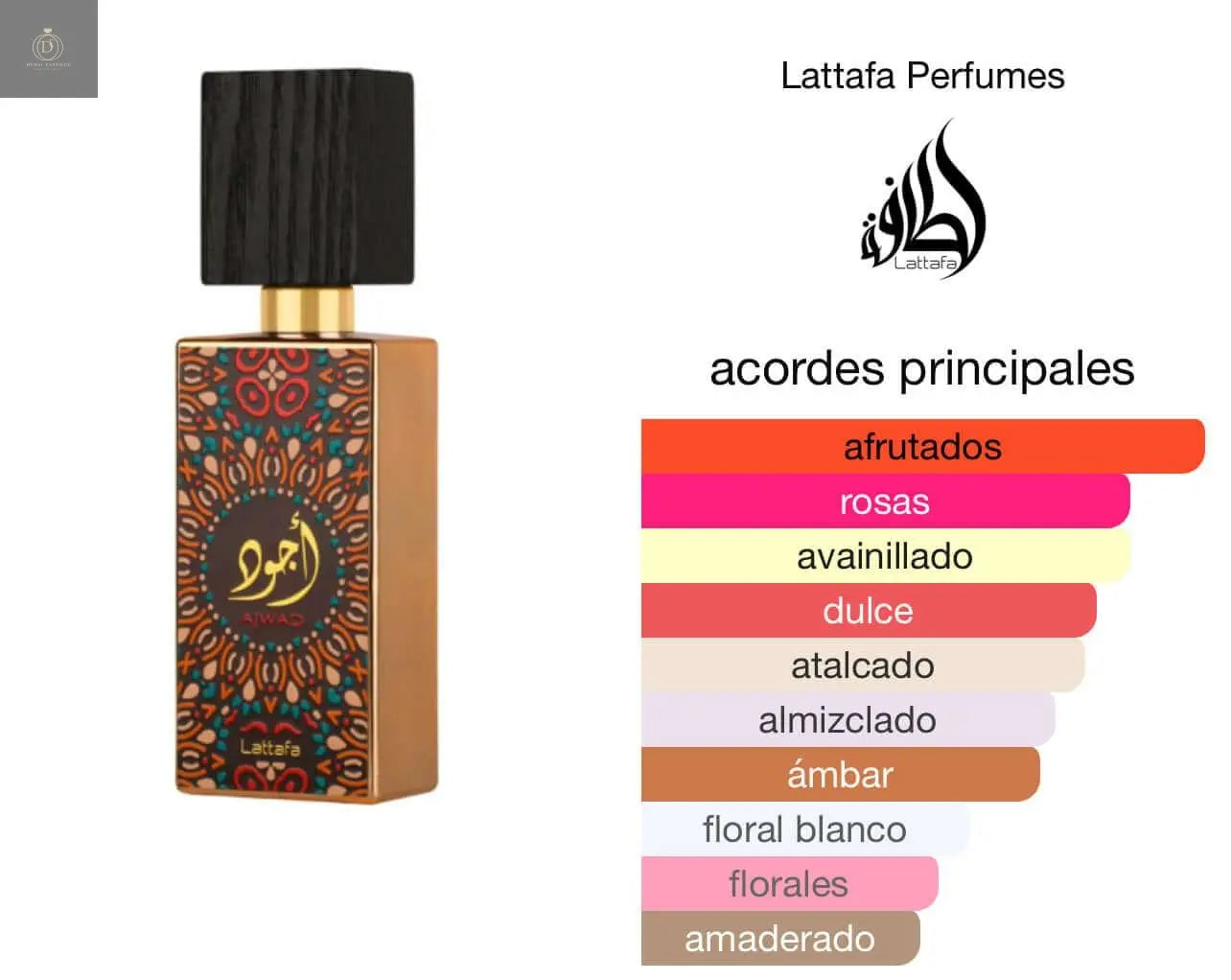 Ajwad Lattafa edp 60 ml - Dubai Esencias