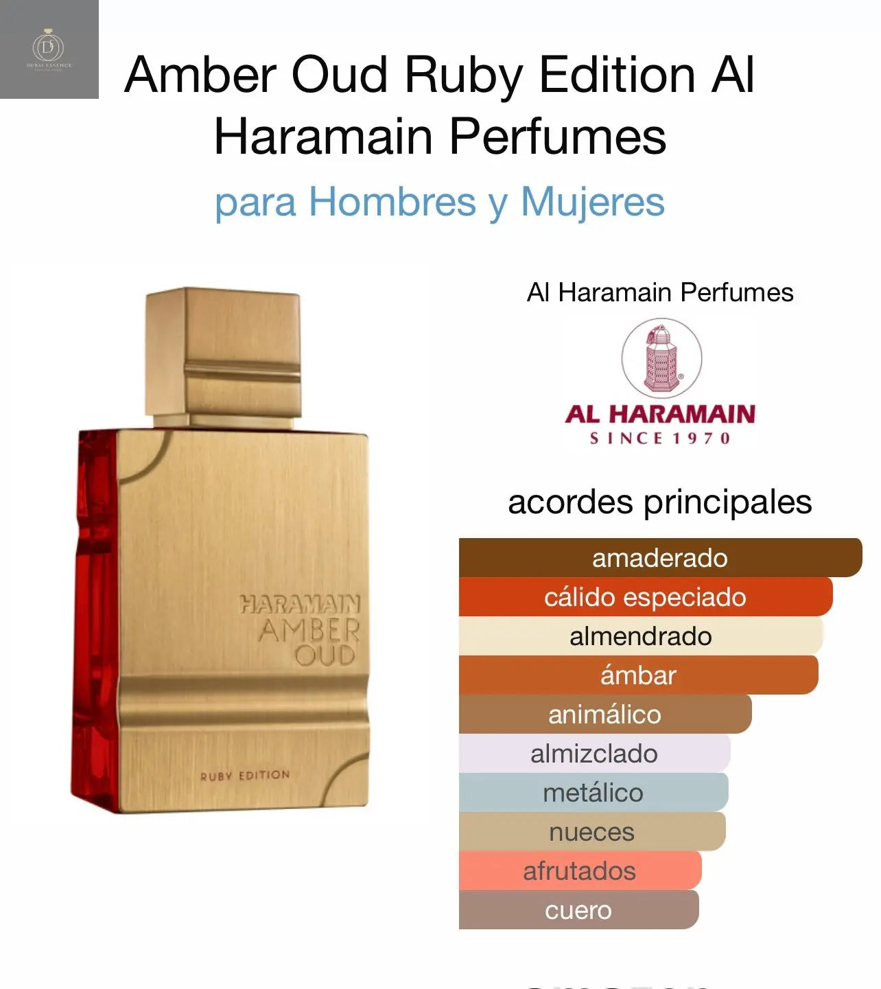 Amber Oud Ruby Edition Al HARAMAIN Perfumes Al haramain