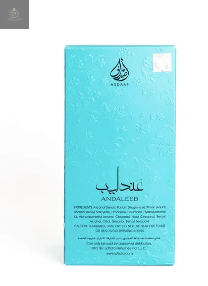 Andaleeb Asdaaf Lattafa 100 ml - Dubai Esencias