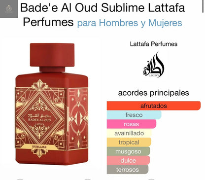 Badee Al Oud Sublime LATTAFA Perfumes - Dubai Esencias