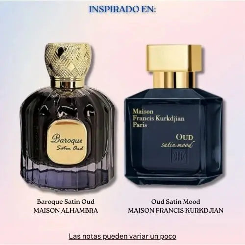 Baroque Satin Oud Maison Alhambra - 100 ml - Dupe Oud Satin Mood Francis Kurkdjian Paris MAISON ALHAMBRA