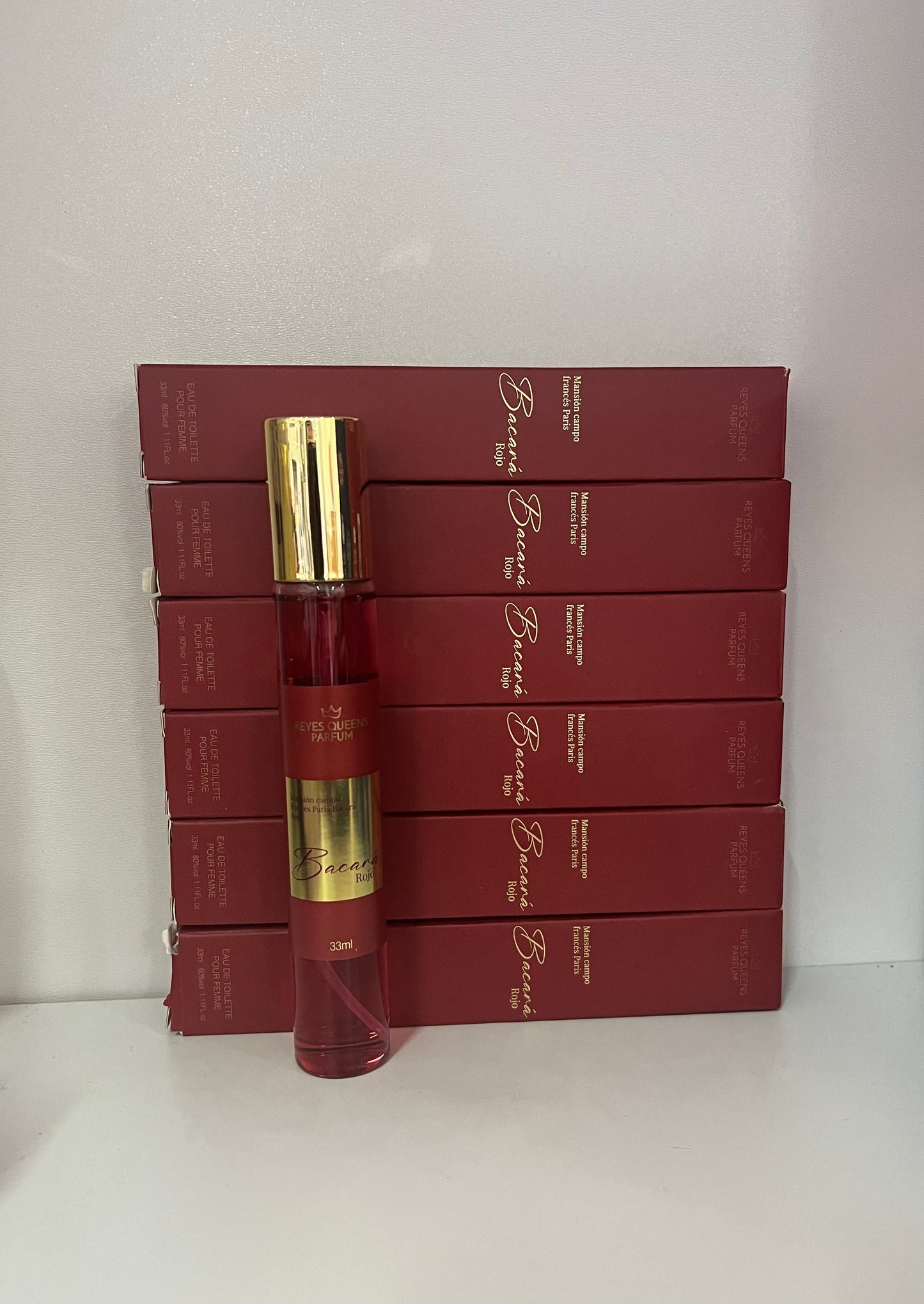 Mini talla perfume Bacará rojo inspiración a Bakkarat rouge