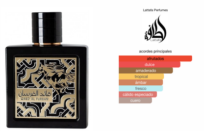 Lattafa Qaed Al Fursan Eau de Parfum para hombre 90 ml - Dubai Esencias
