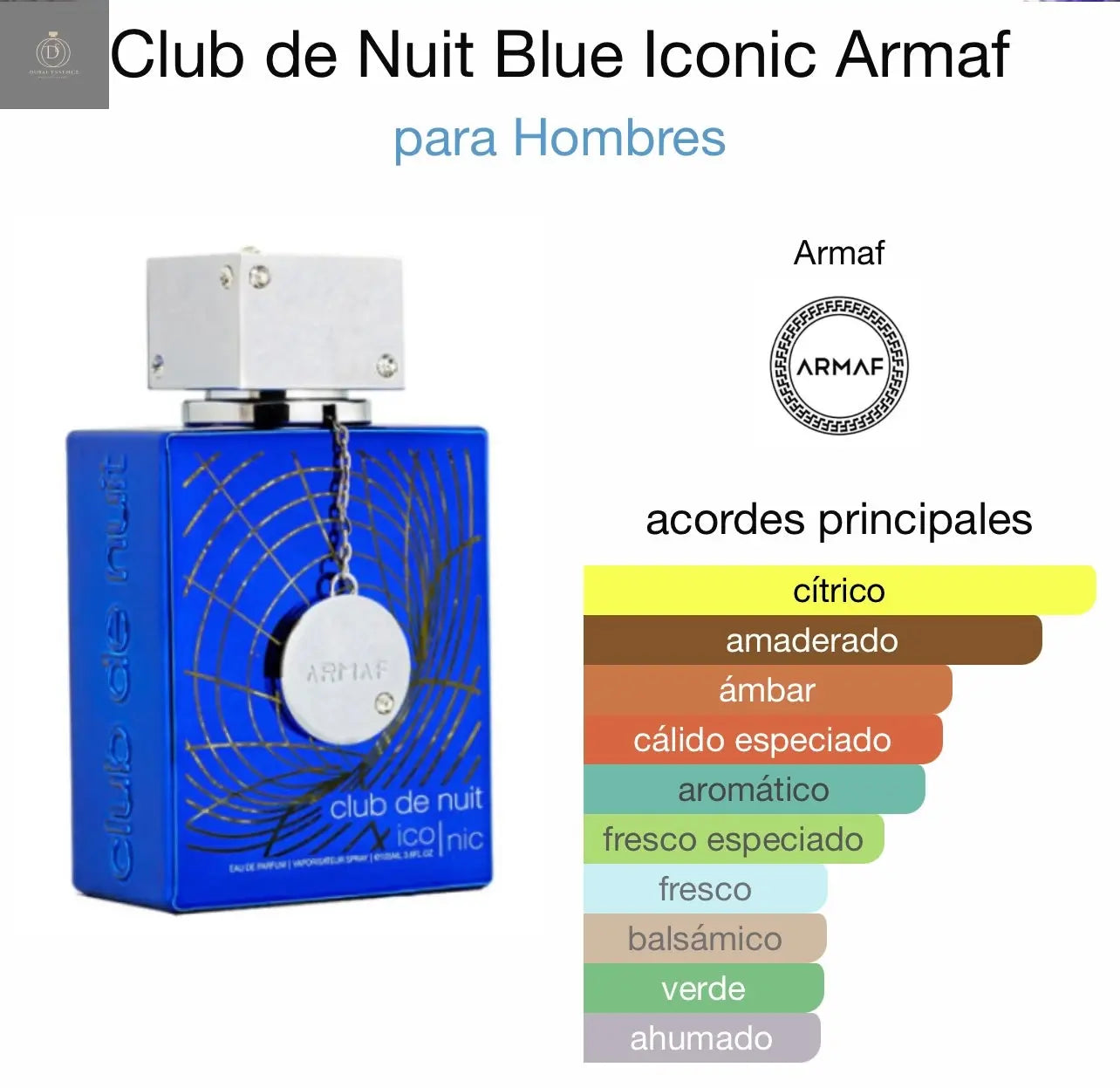 Club de NUIT ICONIC ARMAF 105 ml Armaf