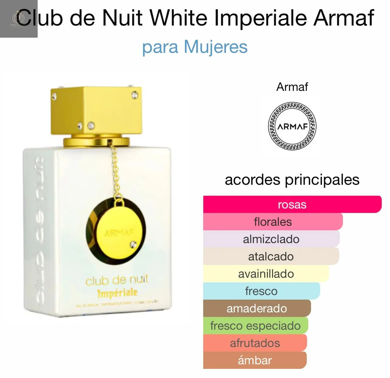 Club de NUIT white Imperiale ARMAF 105 ml Armaf