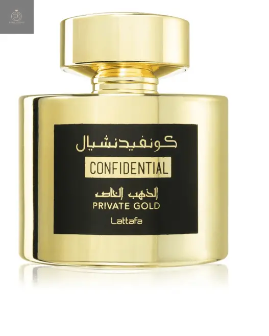 Confidential Private Gold Lattafa 100 ml - Dubai Esencias