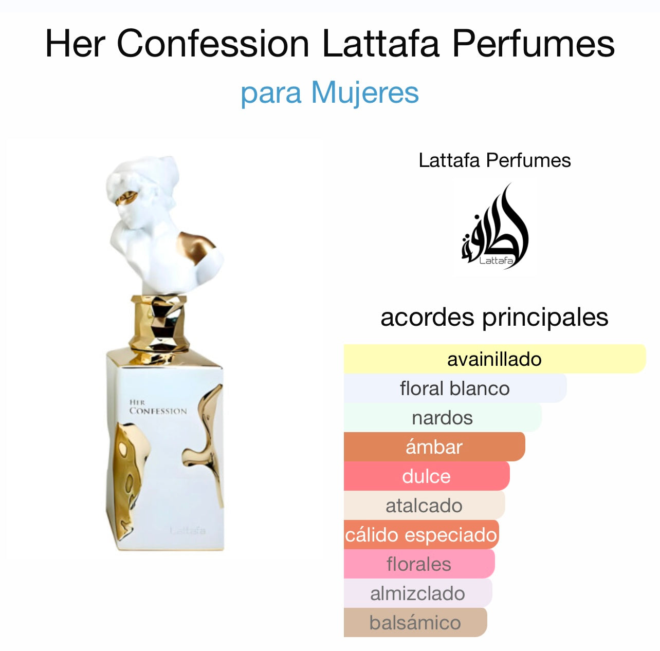 Her Confession Lattafa Perfumes L A T T A F A