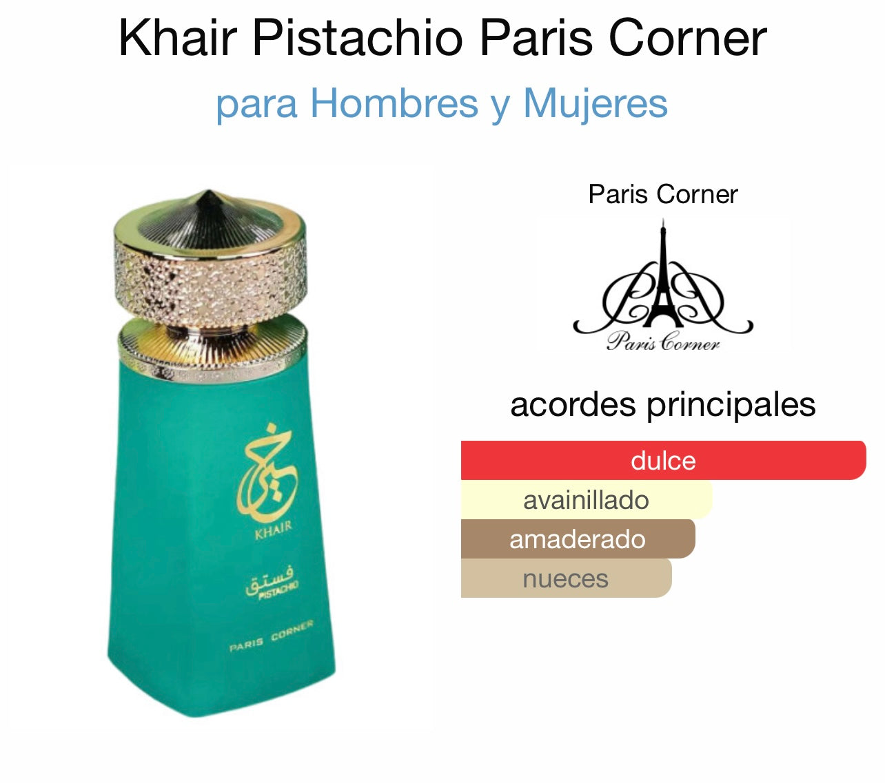 Khair Pistachio Paris corner