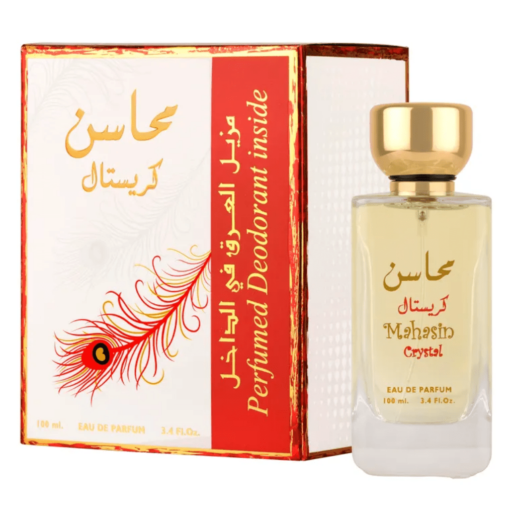 Mahasin Crystal Lattafa Perfumes - Dubai Esencias