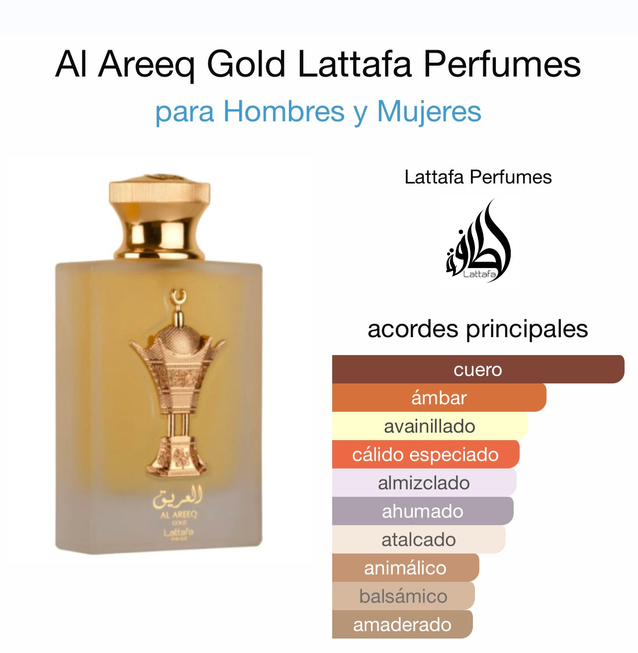 Al Areeq Gold Lattafa Perfumes Lattafa PRIDE