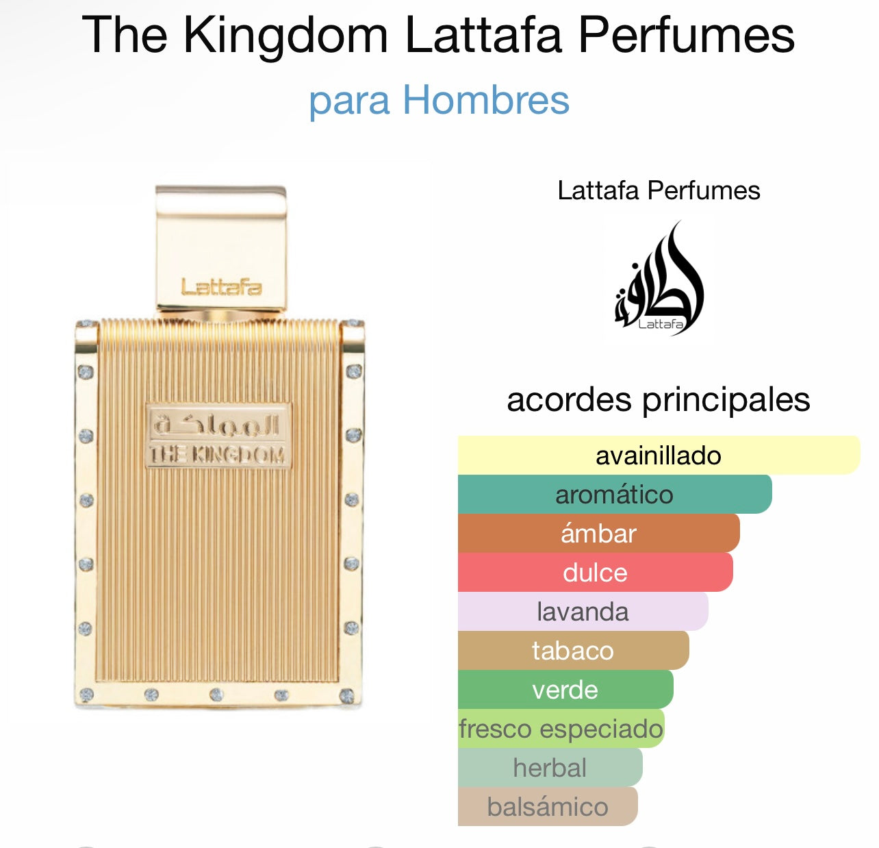 The Kingdom Lattafa Perfumes Lattafa