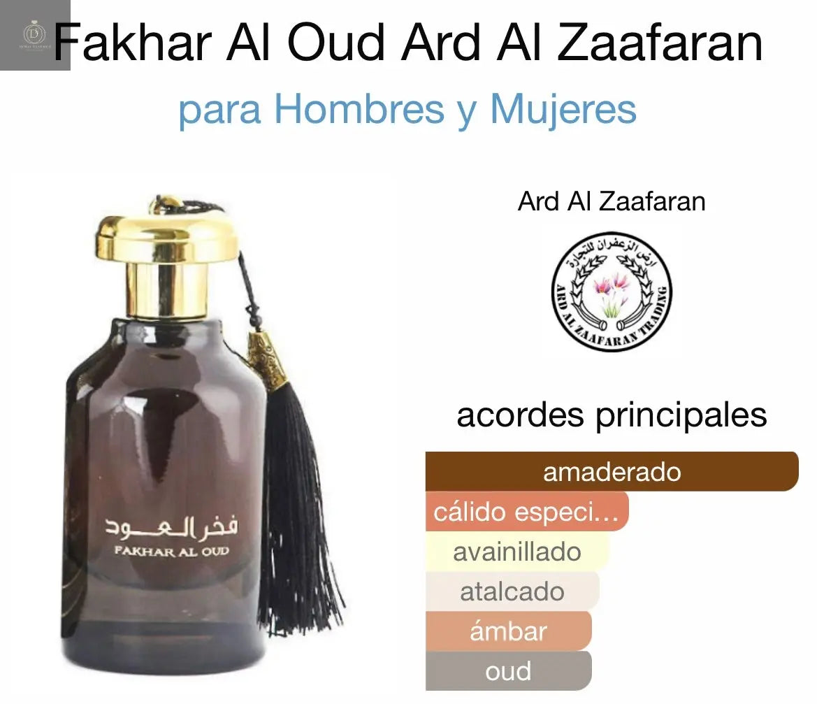 Fakhar al oud Ard al Zaafaran - 100ml - Dubai Esencias