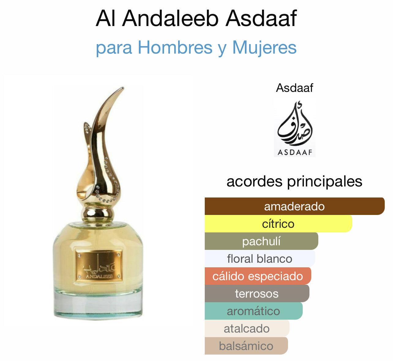 Andaleeb Asdaaf Lattafa 100 ml - Dubai Esencias