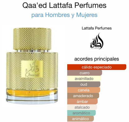 Qaa'ed Lattafa 100 ml - Dubai Esencias