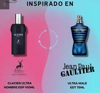 GLACIER ULTRA - Maison Alhambra - 100 ml - Dupe Ultra male Jan Paul Gaultier MAISON ALHAMBRA