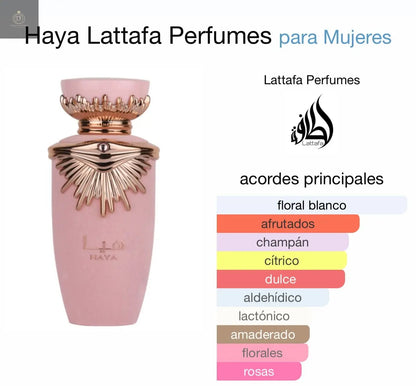 Haya Lattafa - 100 ml - Dubai Esencias