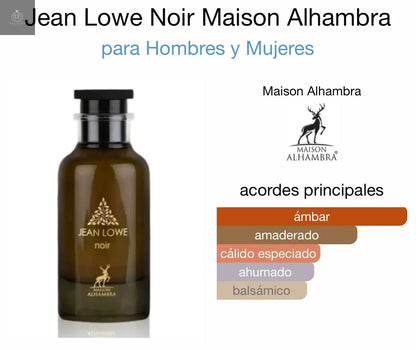 JEAN LOWE NOIR Maison Alhambra 100 ml - Dupe Louis Vuitton Ombre Nomade MAISON ALHAMBRA