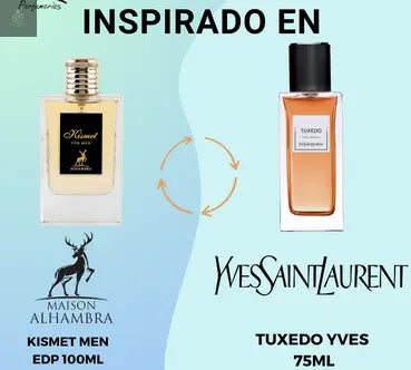 Kismet for Men Maison Alhambra - 100 ML - Dupe Yves Saint Laurent Tuxedo MAISON ALHAMBRA