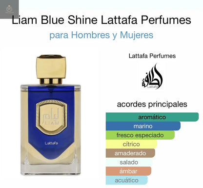 LIAM BLUE SHINE Lattafa Perfumes - Dubai Esencias