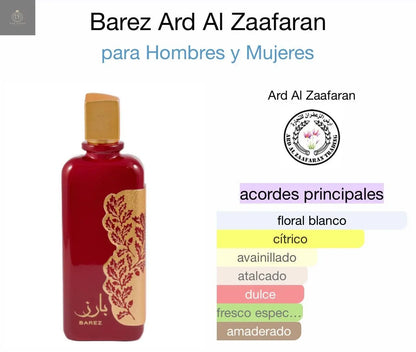 Lattafa barez 100 ml - Dubai Esencias