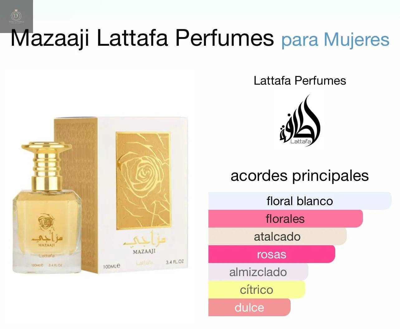 Mazaaji Lattafa Perfumes - Dubai Esencias