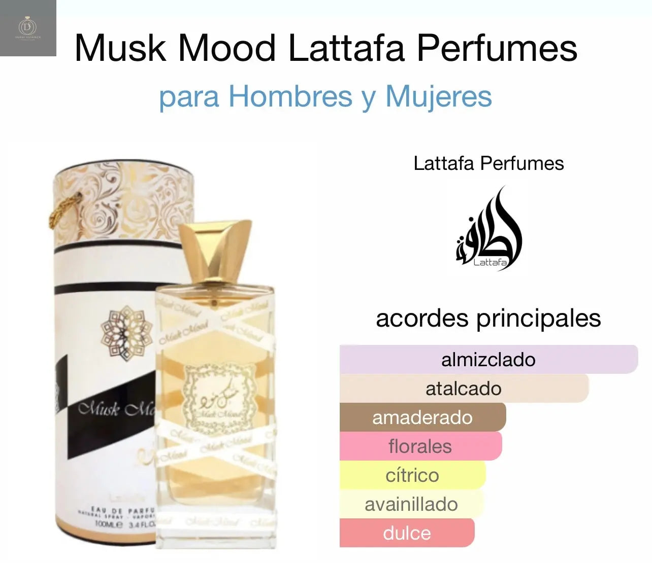 Musk Mood Lattafa Perfumes - Dubai Esencias