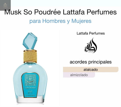 Musk So Poudrée Lattafa Perfume - Dubai Esencias