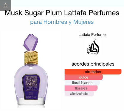 Musk Sugar Plum Lattafa Perfumes - Dubai Esencias