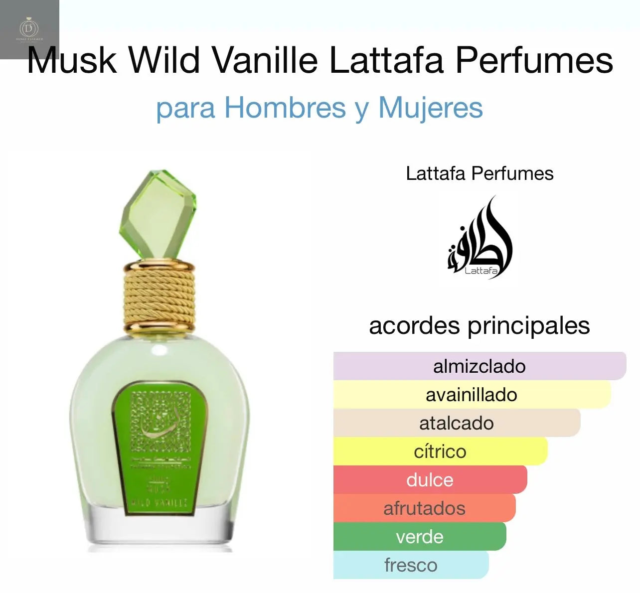 Musk Wild Vanille Lattafa Perfumes - Dubai Esencias