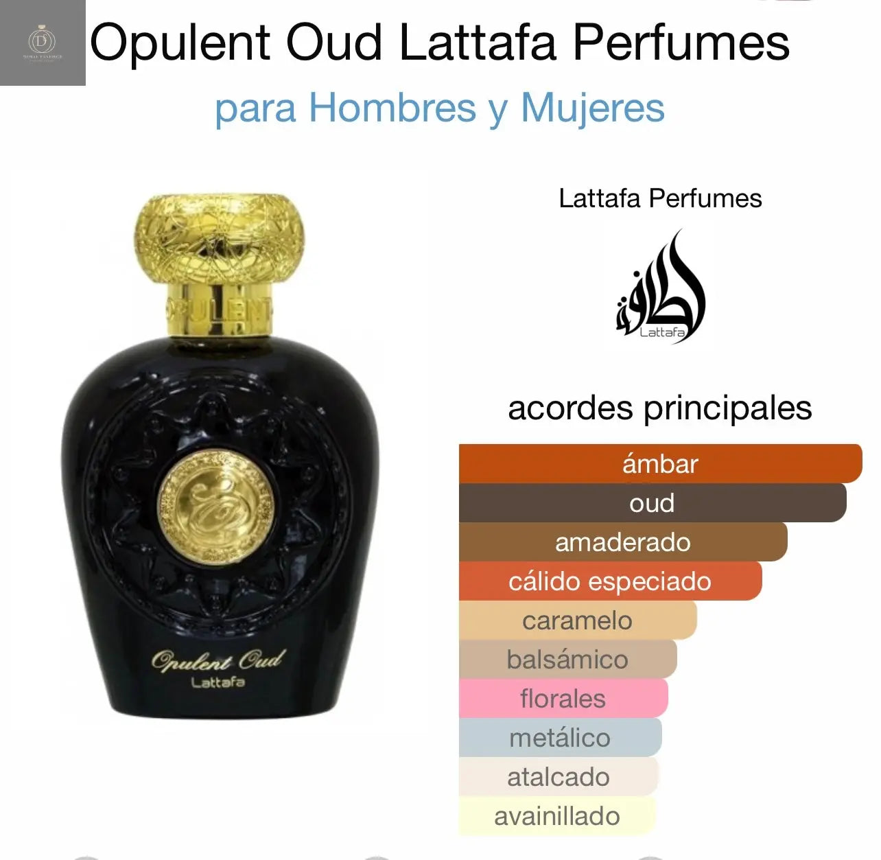 Opulent Oud Lattafa - 100 ML Lattafa