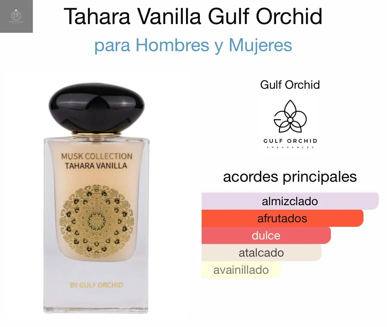 Pack Tahara vanilla Gulf Orchid Gulf orchid