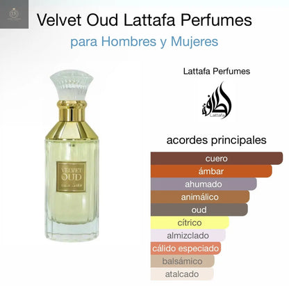 Velvet Oud Lattafa Perfumes - Dubai Esencias