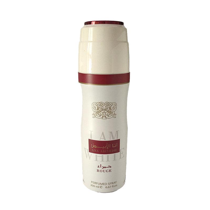 Ana abiyedh Rouge 200 ml - I am white LATTAFA -perfume en spray - perfume cabello y corporal - Dubai Esencias