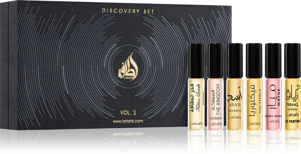 Lattafa Discovery Set Vol. 1 - Pack Muestras perfumes Lattafa Lattafa